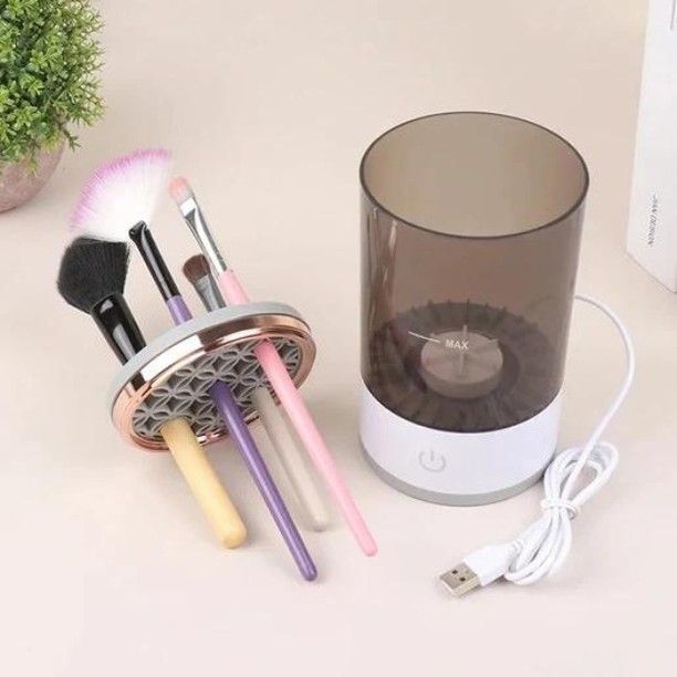Nettoyeur de brosse de maquillage électrique