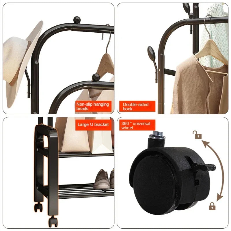 Étendoir à vaccage Simple et Pliable pour Salon
