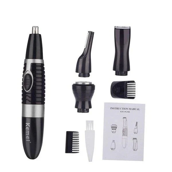 Rasoir Electrique Rechargeable 6 En 1 Noir