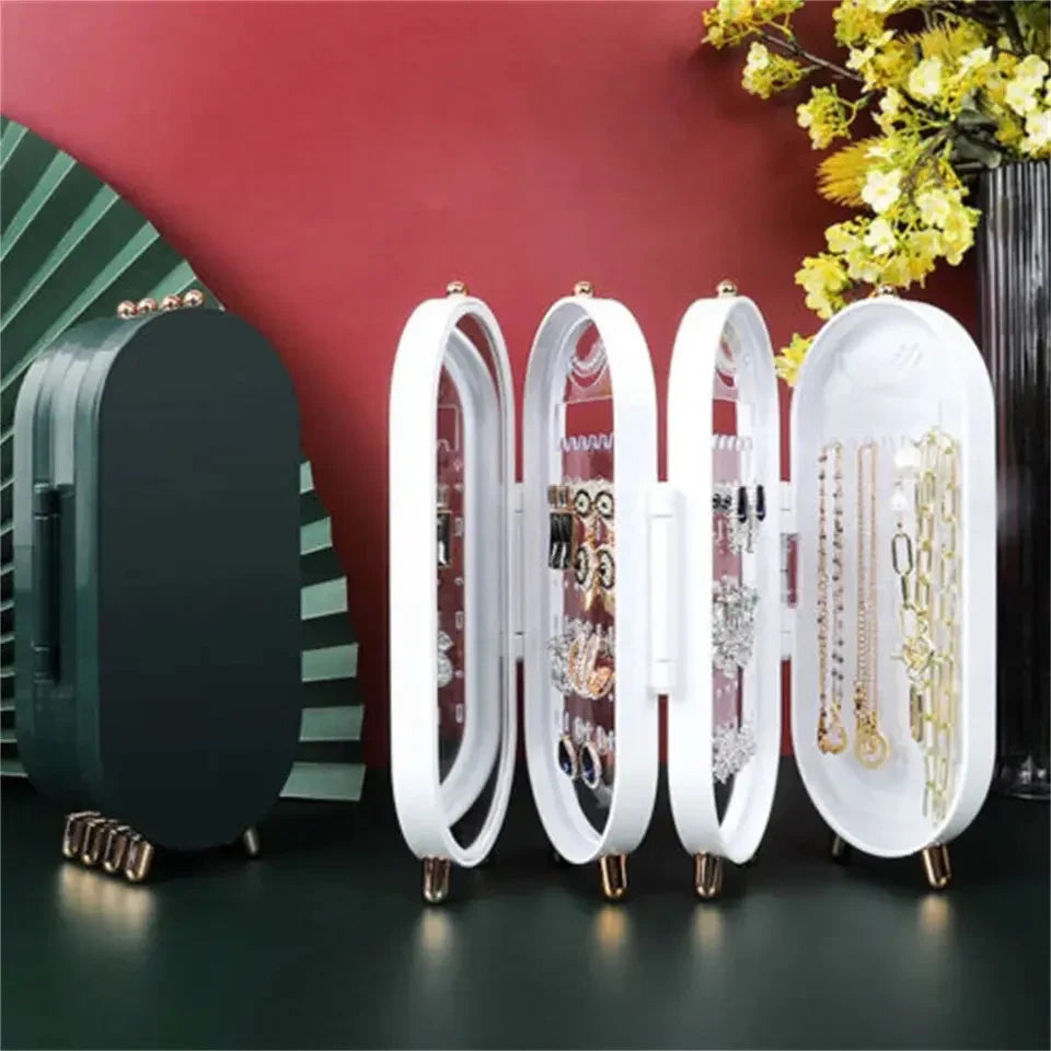 boîte de rangement pliable pour bijoux