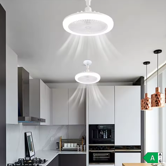 Ventilateur LED Télécommande
