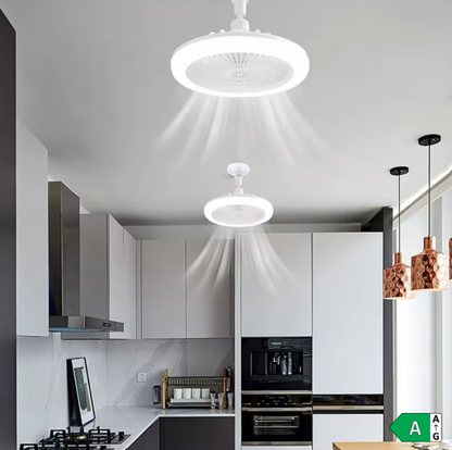 Ventilateur LED Télécommande