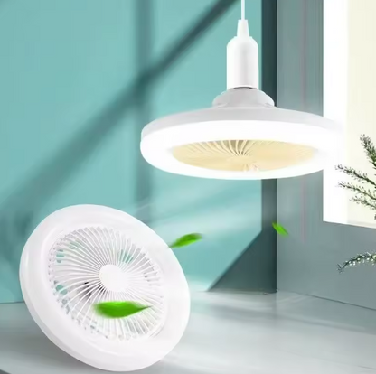 Ventilateur LED Télécommande