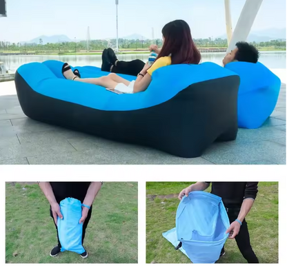 Hamac Canapé gonflable de Camping 3 saisons, sac de couchage ultraléger, lit à Air d'extérieur